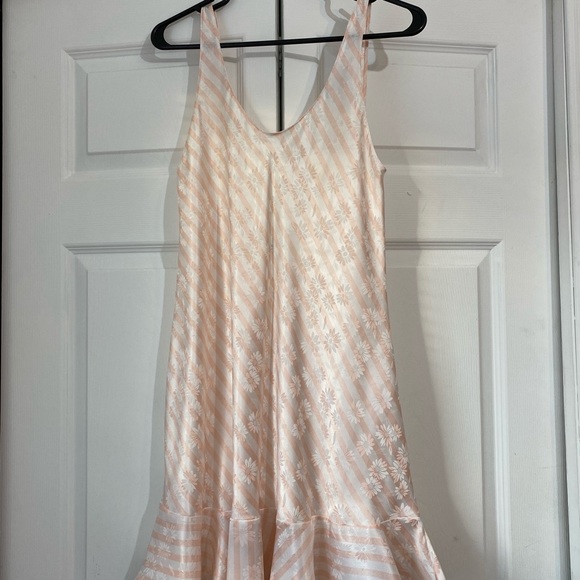 Pink and white slip dress - Picture 1 of 2
